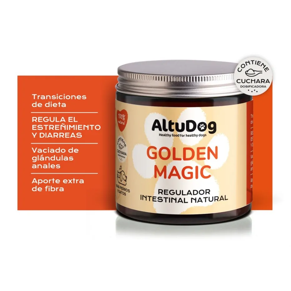 [0000518] Suplemento Golden Magic Regulador Intestinal para perros y gatos