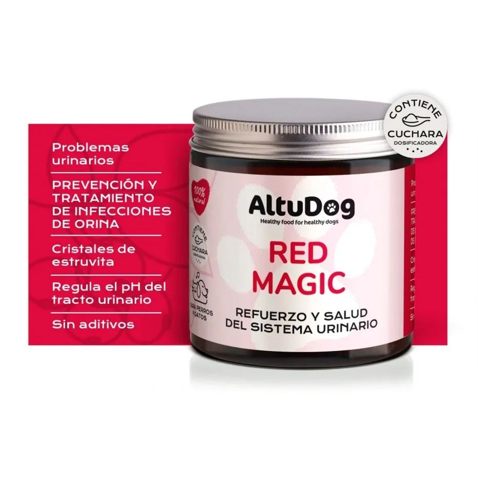 Suplemento para el refuerzo del sistema urinario de perros y gatos