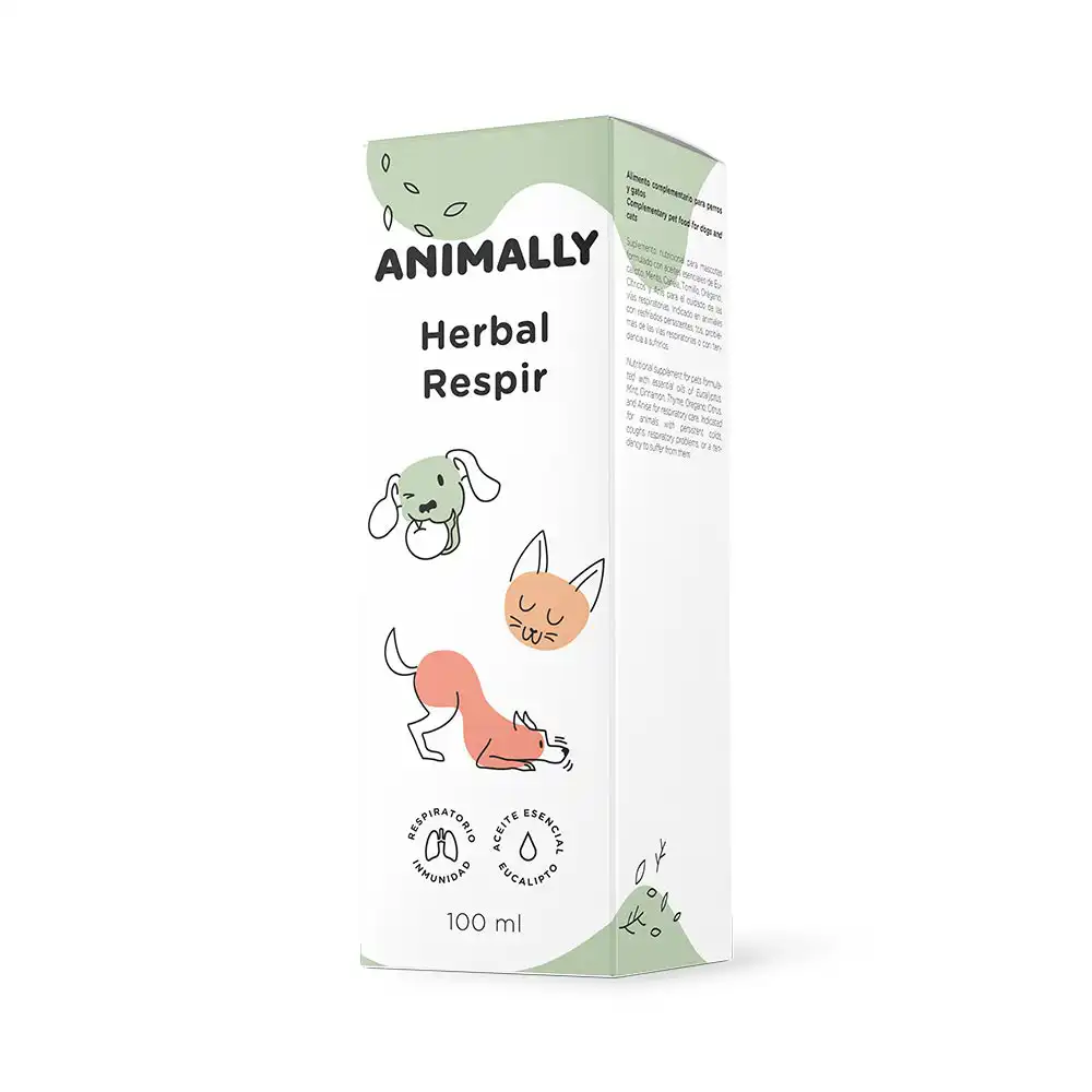 Herbal respir 100 ml – bienestar respiratorio de perros y gatos